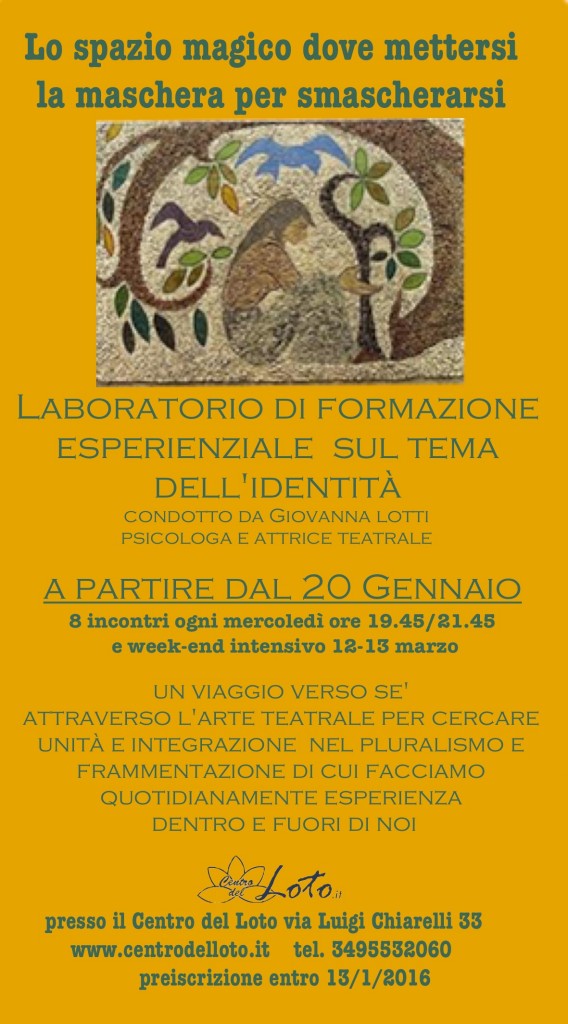 Copia di volantino laboratorio teatrale